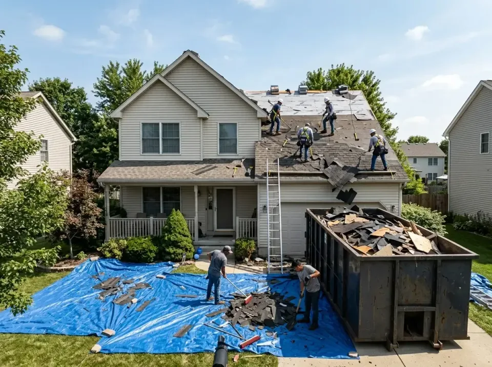 roof-replacement-debris-remova-004 — frequently asked questions, Cheapest Dumpster Rentals in Floresville, TX